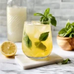 Limoncello Spritz With Basil or Mint