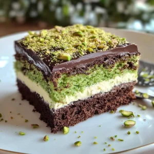 Luxurious Dubai Chocolate Pistachio Cake - theamazingfood