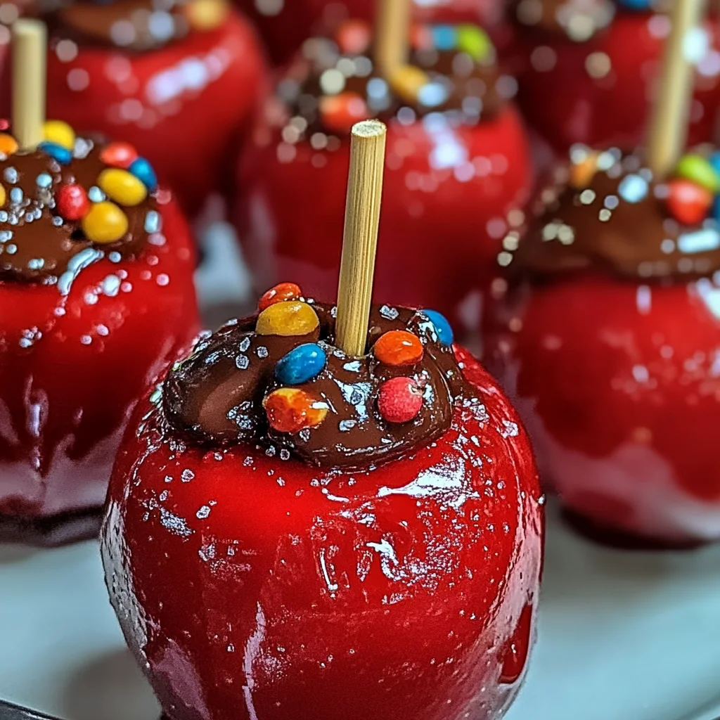 Mini Candy Apple Bites