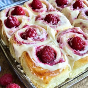 Raspberry Sweet Rolls
