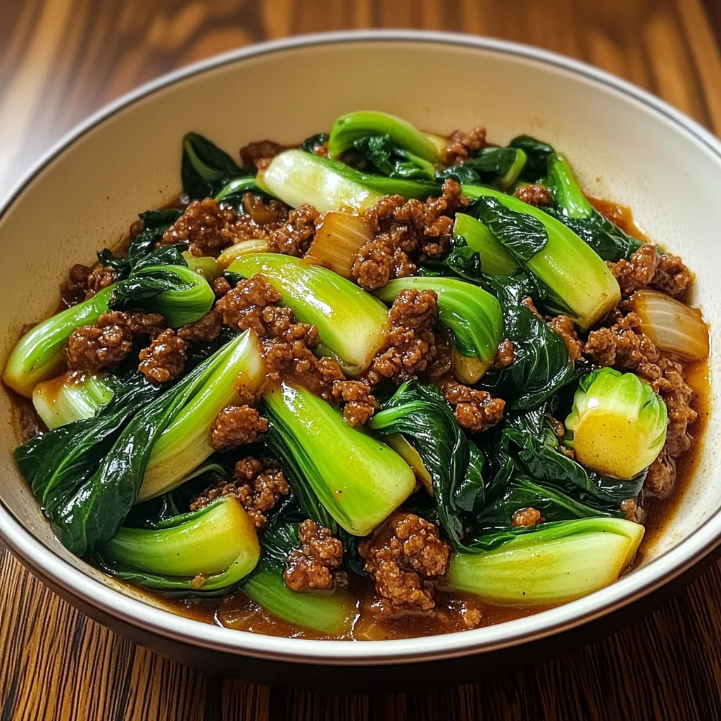 Stir-Fried Bok Choy With Beef: The 20-Minute Weeknight Savior