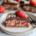 Strawberry Chocolate Bars with Coconut