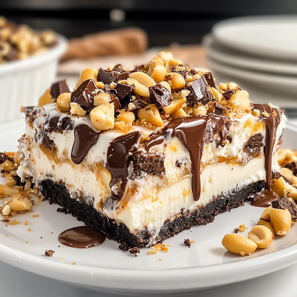 Turtle Lasagna Dessert