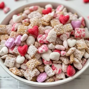 Valentine’s Day Muddy Buddies