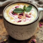 Vanilla Rose Tea Latte
