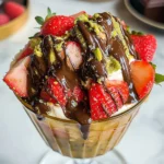 Viral Dubai Chocolate Strawberry Cup