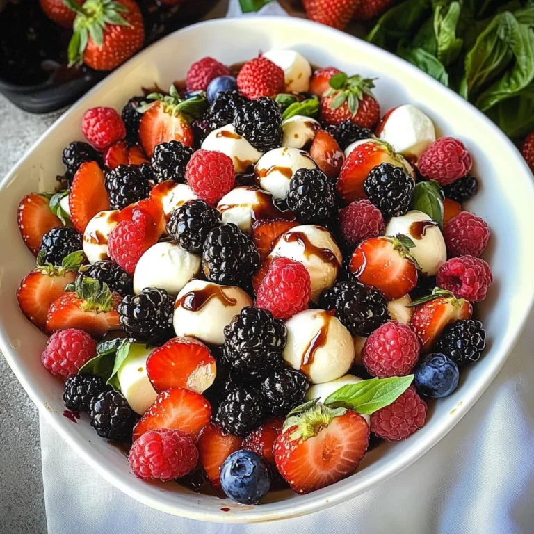 Berry Caprese Salad