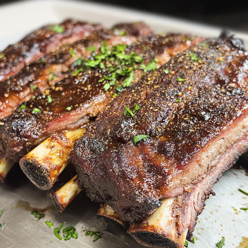 Carnivore Smoked Beef Ribs
