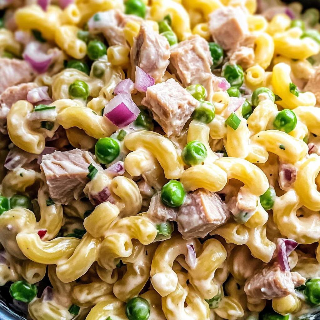 Classic Tuna Macaroni Salad Recipe