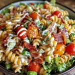 Creamy BLT Pasta Salad