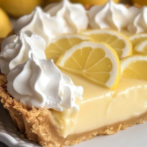 Creamy Lemon Pie