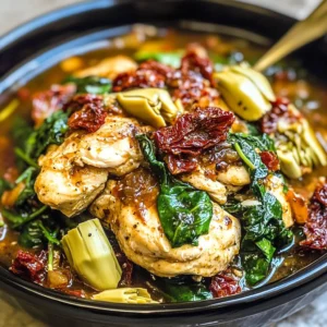 Crock Pot Tuscan Chicken