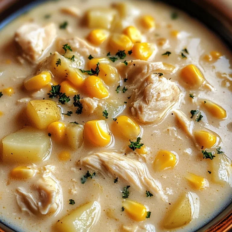 Crockpot Chicken Corn Chowder Recipe