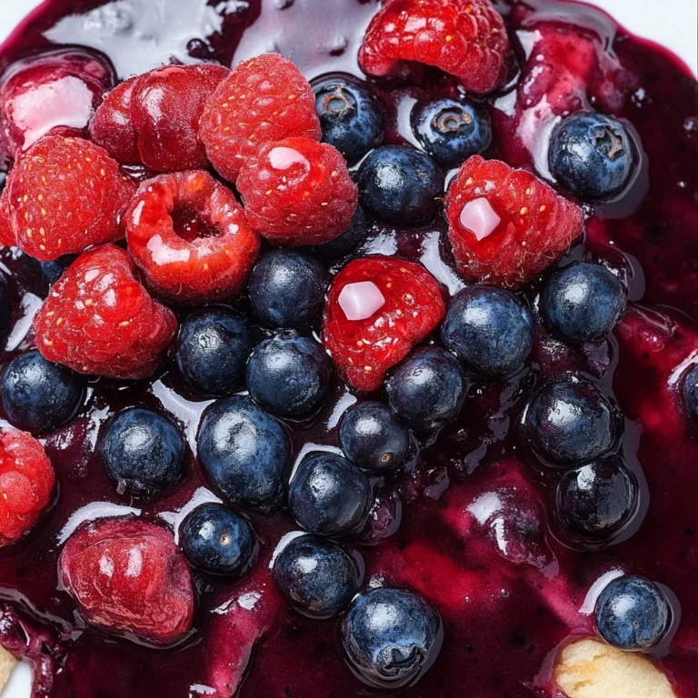 Easy 4 Ingredient Berry Sauce