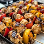 Garlic Herb Chicken Kabobs