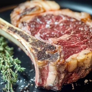 Grilled Dry Aged Tomahawk Steak