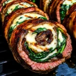 Grilled Flank Steak Pinwheels