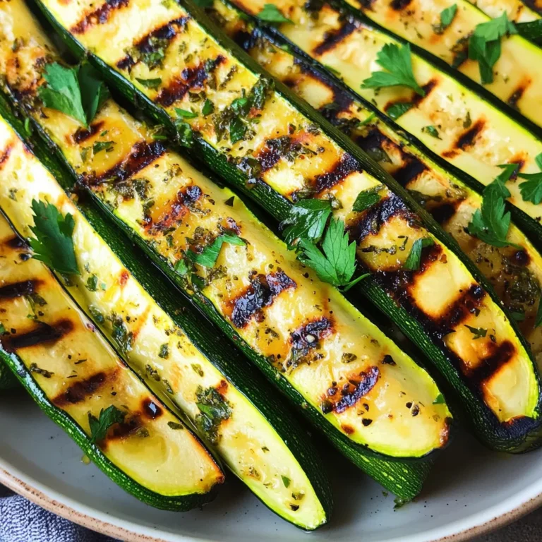 Grilled Zucchini