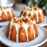 Hummingbird Mini Bundt Cakes
