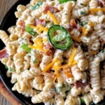 Jalapeno Popper Pasta Salad