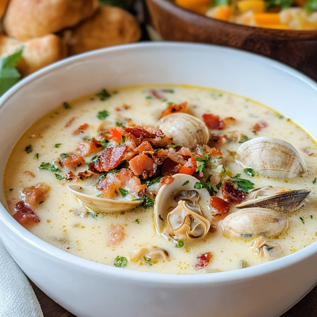 Keto Clam Chowder