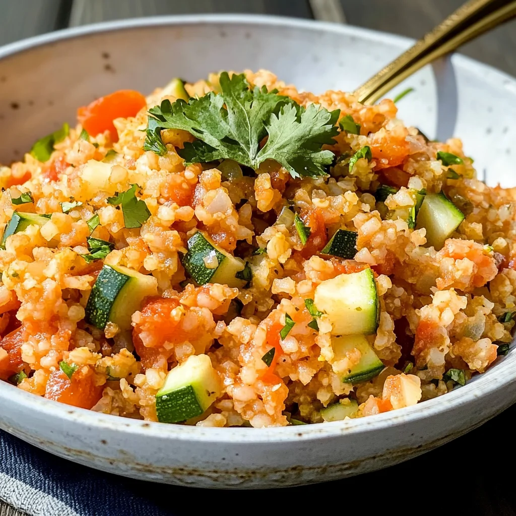 Keto Spanish Cauliflower Rice
