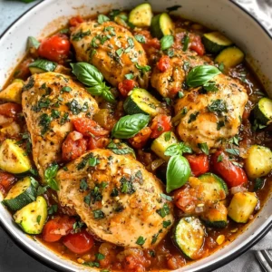 Light Crockpot Chicken With Zucchini and Tomatoes – A Fresh, Easy Weeknight Dinner