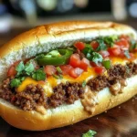 Mexican Chopped Cheese Sandwich