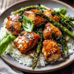 Sheet Pan 30 Minute Sticky Apricot Chicken