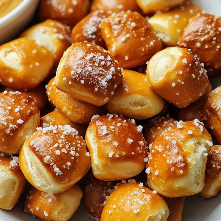 Soft Pretzel Bites