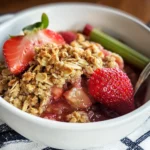 Strawberry Rhubarb Crisp