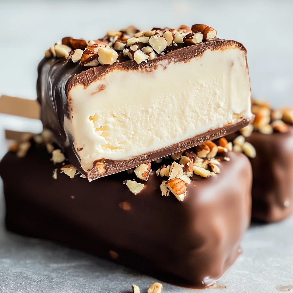 Keto Ice Cream Bars