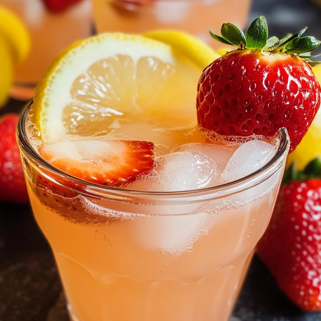 Keto Strawberry Lemonade
