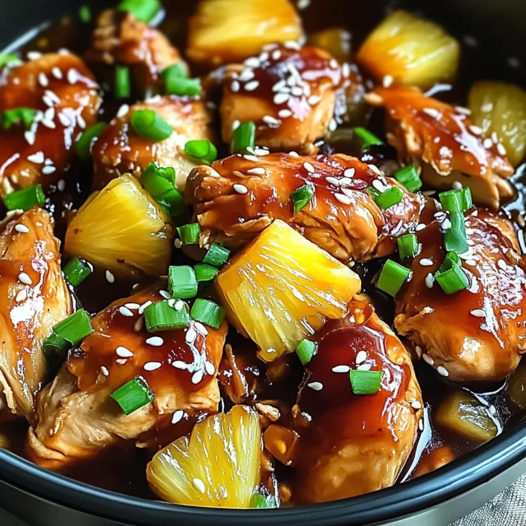Savory Sweet Hawaiian Crockpot Chicken Recipe Ultimate Dish
