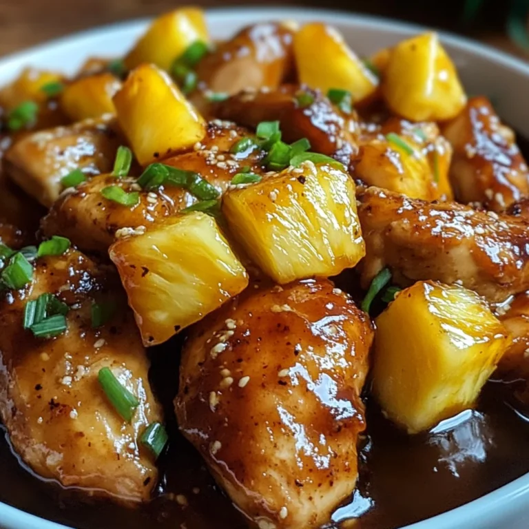 Sweet Hawaiian Crockpot Chicken – 5 Ingredient Crockpot Meal